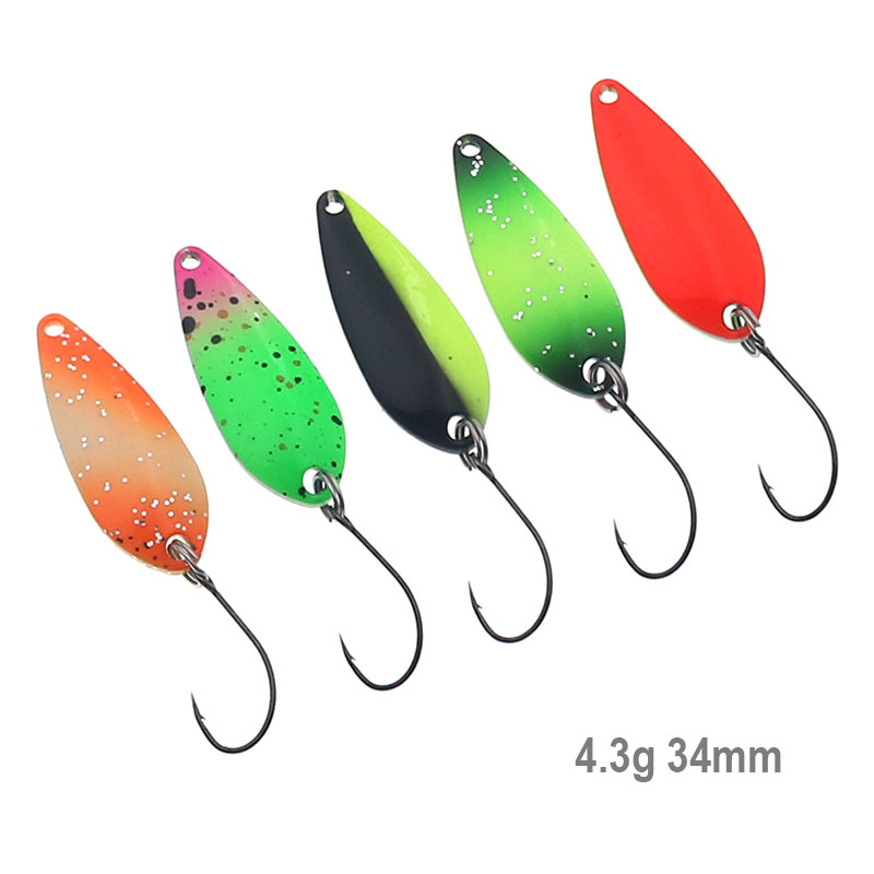 Fishing Lure Spoon - الصيد ملعقة 4.3 جرام 34 مللي