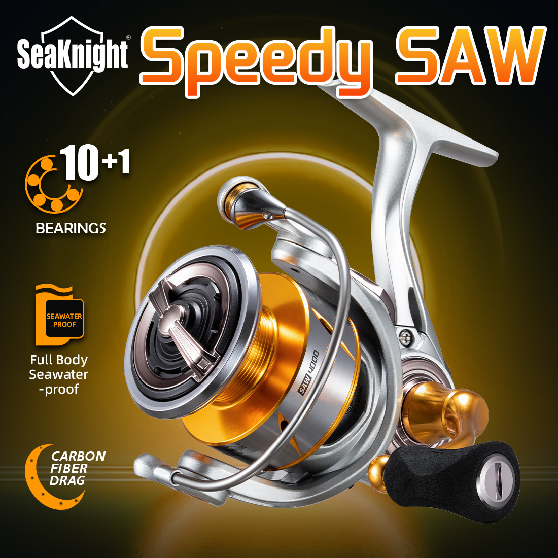 Daiwa Reel Bg - بكرة صيد دوارة من ماركة SeaKnight