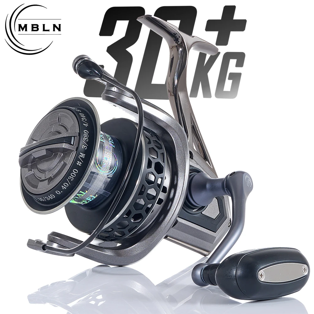 Daiwa Reel Bg - ماركة MBLN، سلسلة 8000-12000، بكرة صيد