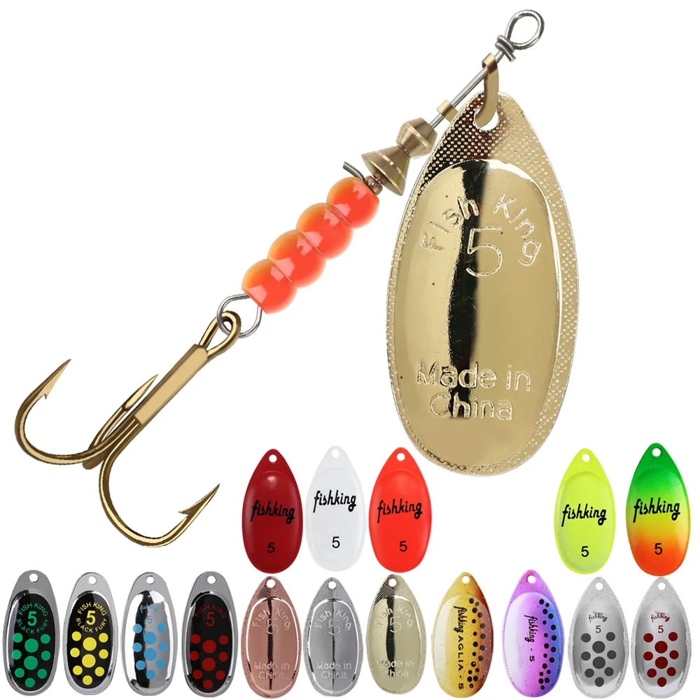 ملعقة معدنية سبينر إغراء 3.9 ج - مراجعة Fishing Lure Spoon وسعره