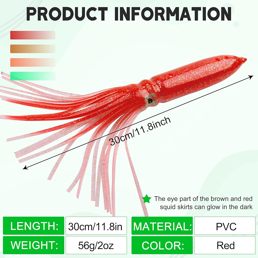 4 قطعة التنانير الحبار مضيئة ا - مراجعة Fishing Lure Buzzbait وسعره