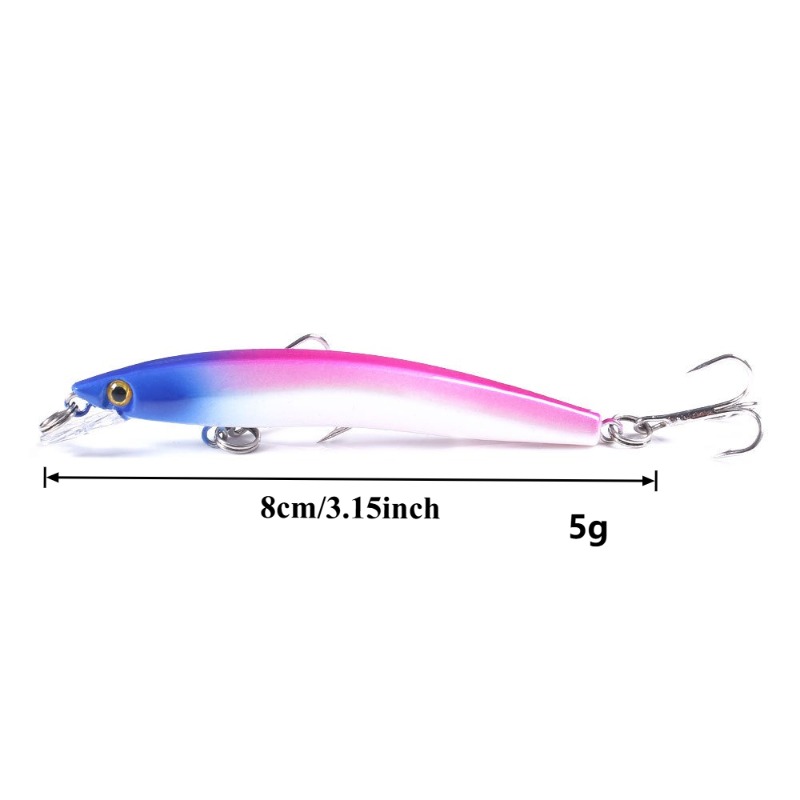 1 قطعة/5 قطع طعم صيد السمك الم - مراجعة Fishing Lure Accessories وسعره
