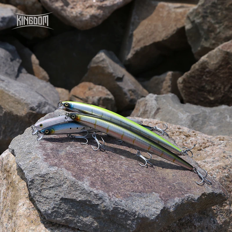 المملكة طويلة الصب الصيد إغراء - مراجعة Fishing Lure Jerkbait وسعره