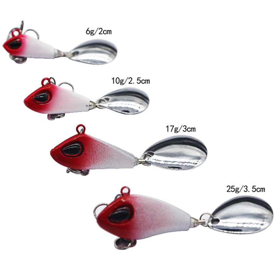 سبينر بيت معدني للصيد، ميكرو س - مراجعة Fishing Lure Blade Bait وسعره
