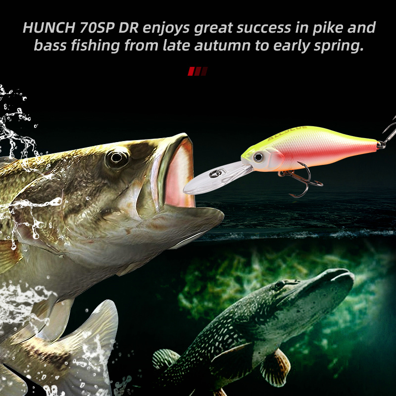ALLBLUE HUNCH 70SP DR طعم صيد  - مراجعة Fishing Lure Spoon وسعره