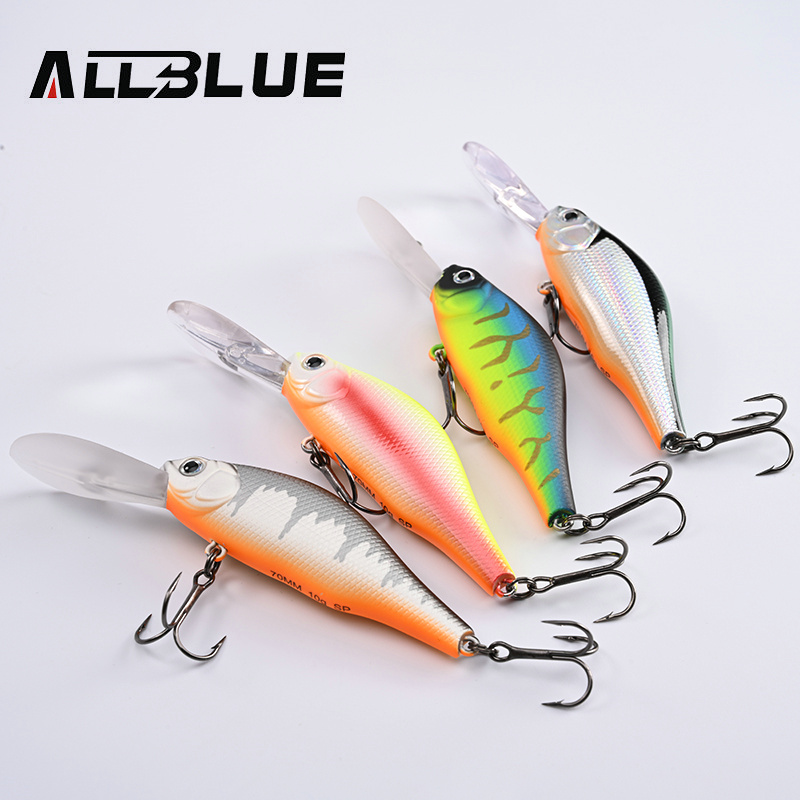ALLBLUE HUNCH 70SP DR طعم صيد  - مراجعة Fishing Lure Spoon وسعره