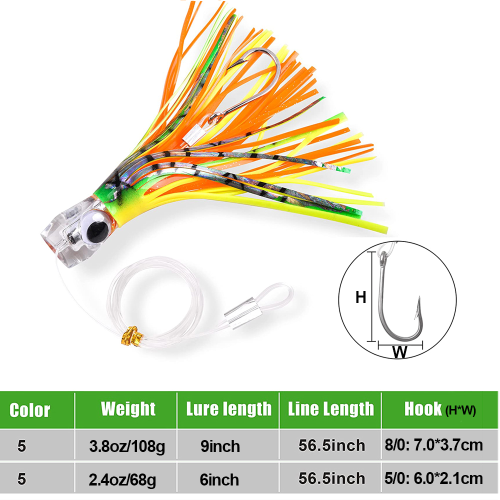3 قطعة التصيد تنورة التونة الس - مراجعة Fishing Lure Buzzbait وسعره