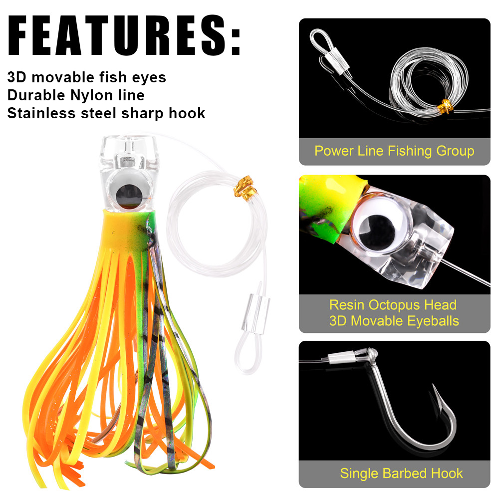3 قطعة التصيد تنورة التونة الس - مراجعة Fishing Lure Buzzbait وسعره