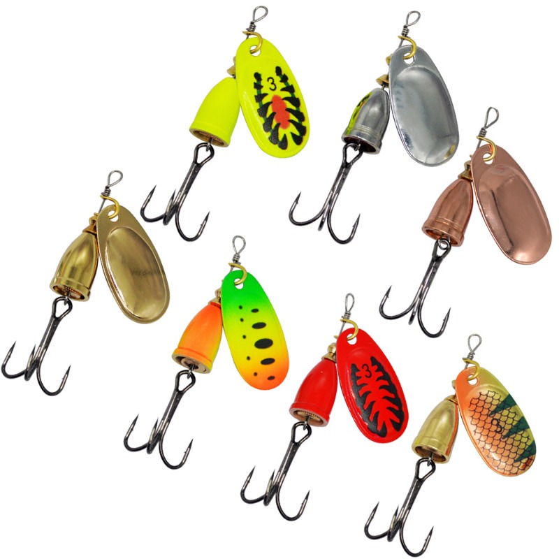 طعم صيد دوار معدني 8 جرام، طعم - مراجعة Fishing Lure Blade Bait وسعره