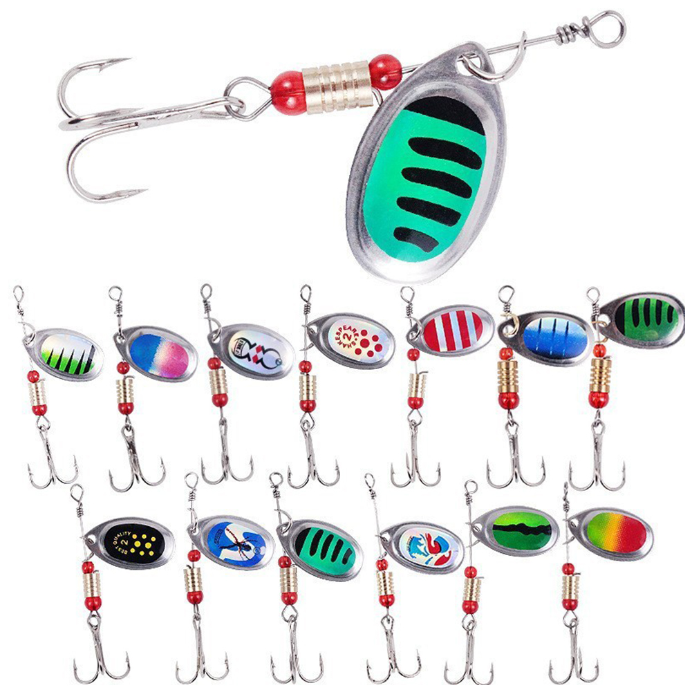 30 قطعة من طعوم الصيد المعدنية - مراجعة Fishing Lure Spoon وسعره