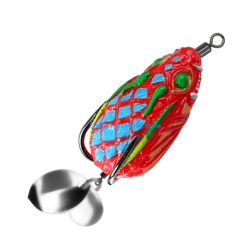 طُعم صيد السمك طُعم كرانكبيت م - مراجعة Fishing Lure Blade Bait وسعره