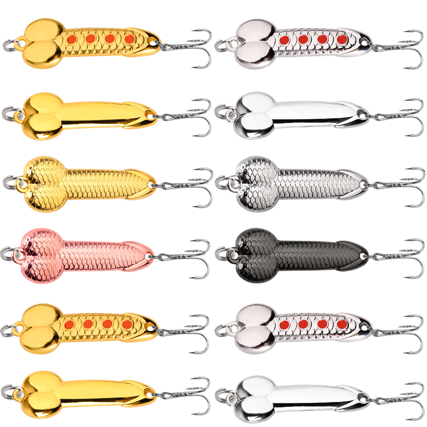 12 قطعة ملعقة الصيد السحر مجمو - مراجعة Fishing Lure Spoon وسعره