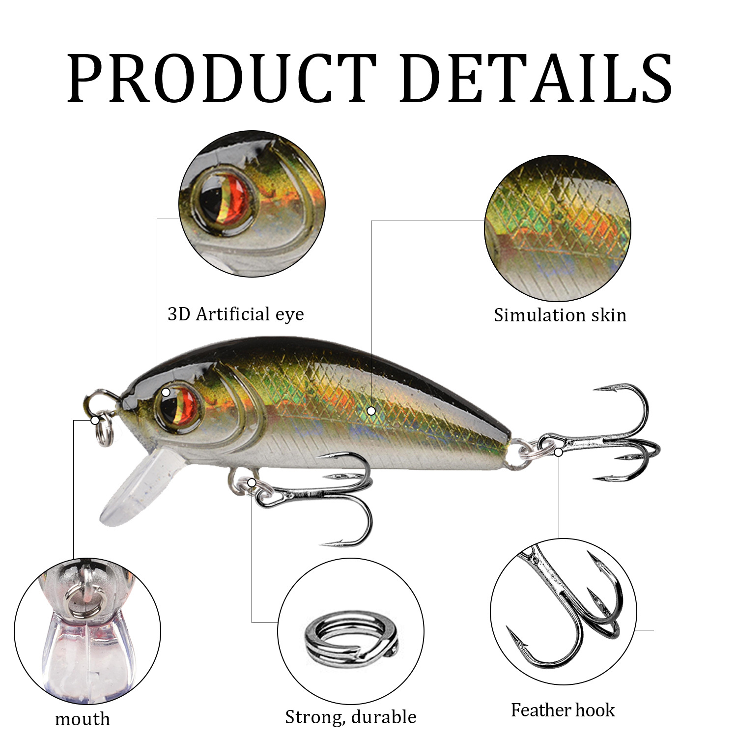 نموذج ياباني ساخن طعوم صيد سمك - مراجعة Fishing Lure Jerkbait وسعره